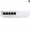 Ubiquiti Networks UniFi Switch Flex 5-Port Managed Gigabit PoE Network Switch, Works Indoors and Outdoors, Flexible Mounting Options, Magnetic Backing, 1 x PoE++ Port, 4 x PoE Ports | USW-Flex