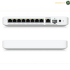 Ubiquiti Flex 2.5G PoE Switch, 8x 2.5 GbE RJ45 Ports, 60Gbps Switching Capacity, 196W PoE Budget, Port Isolation & Mirroring, Flow & Storm Control, White | USW-Flex-2.5G-8-PoE