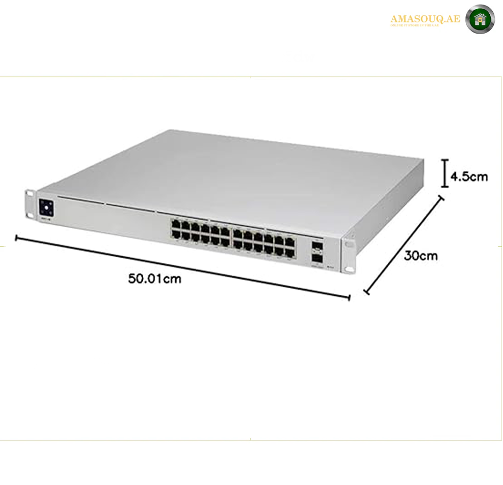 Ubiquiti Unifi Gen 2 10Gb Switch, 24xGigabit Ethernet, 88Gb/s Switching, Rack-Mountable, 65.47Mpps Forward, 2x10Gb/s SFP+ | USW-PRO-24-POEAN, PoE Powered, Indoor/Outdoor | UAP-AC-Pro) (Copy)