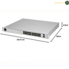 Ubiquiti Networks UniFi Pro PoE 48-Port Gigabit Managed PoE Network Switch with SFP+, 176 Gb/s Switching, 130.94 Mpps Fwd Capacity, 1.3" Display, 4 x 10 Gb/s SFP+ Ports | USW-Pro-48-POE-EU