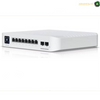 Unifi USW-Enterprise-8-PoE 8-port Layer 3 Switch, 8x 2.5 GbE PoE+ Ports, 2x 10G SFP+ ports, 120W total PoE availability | USW-Enterprise-8-PoE 