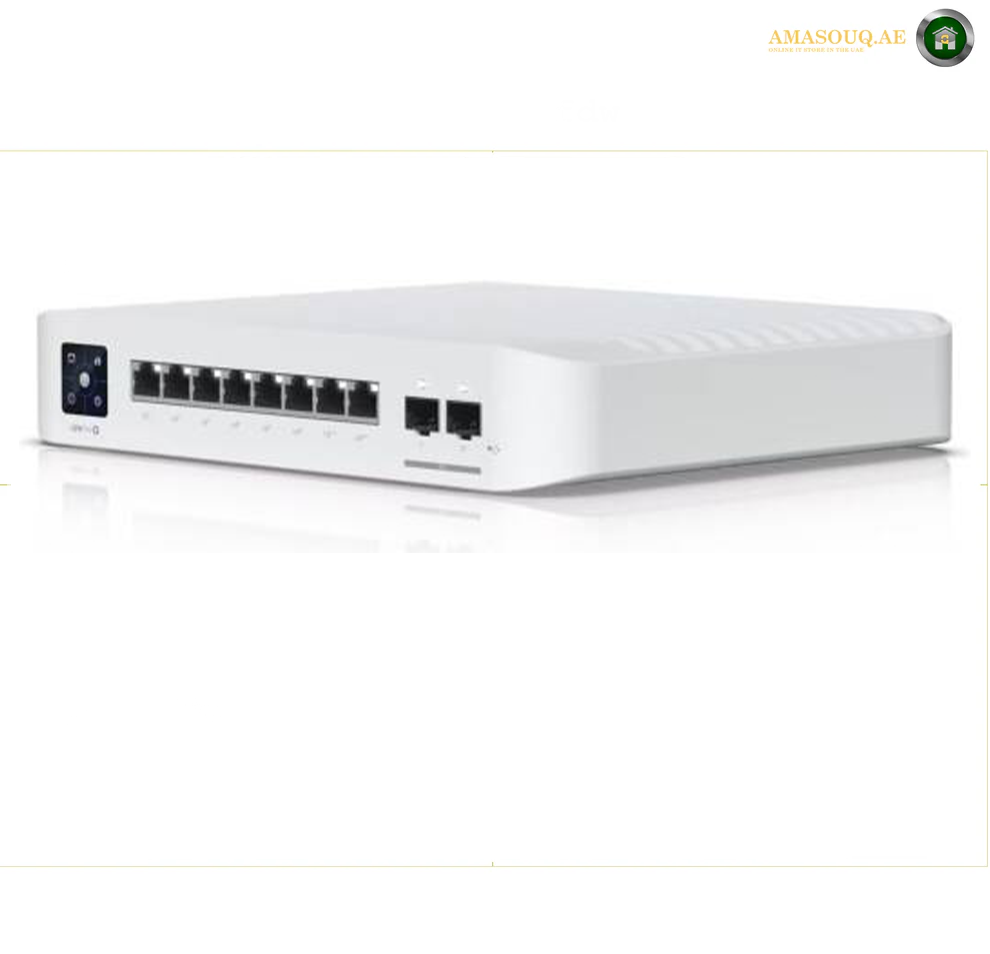 Unifi USW-Enterprise-8-PoE 8-port Layer 3 Switch, 8x 2.5 GbE PoE+ Ports, 2x 10G SFP+ ports, 120W total PoE availability | USW-Enterprise-8-PoE 