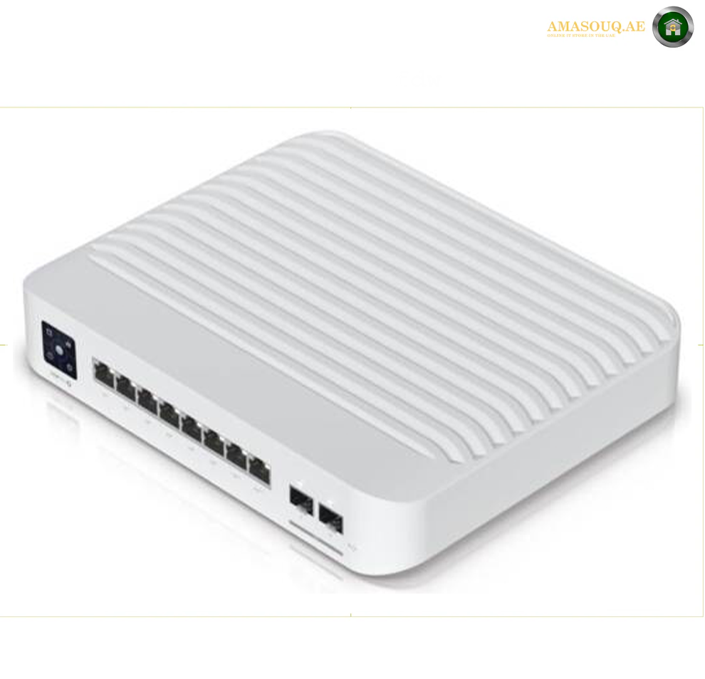 Unifi USW-Enterprise-8-PoE 8-port Layer 3 Switch, 8x 2.5 GbE PoE+ Ports, 2x 10G SFP+ ports, 120W total PoE availability | USW-Enterprise-8-PoE 
