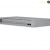 Ubiquiti Switch Pro Max 16 PoE Switch, 84 Gbps Switching Capacity, 64.496 Mpps Forwarding Rate, 1.3" Touch Display, 180W Total PoE Available, Ethernet In-Band, Gray | USW-Pro-Max-16-PoE