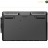 Wacom Cintiq Pro 16 DTH167K0B 15.6 inch screen. Wacom graphics tablet with pen on a white background